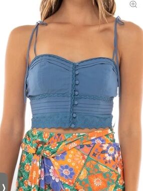 Agua Bendita crop top